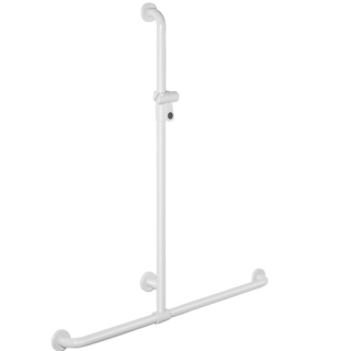 Duschhandlauf HEWI 477/801 76,2 cm, H 110 cm, D 33 mm