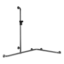 Duschhandlauf HEWI 805 CLASSIC 118,5 x 76,2 cm, H 125 cm