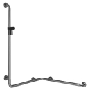 Duschhandlauf HEWI 805 CLASSIC 76,2 x 76,2 cm, H 125 cm