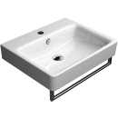 Waschtisch Optima X 1.2 600x500mm, o.HL, m.ÜL, weiss