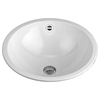 Einbaubecken Rund EB.K450 D 450 mm, weiss