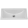 Einbaubecken Rechteck EB.R800 800x450 mm, weiss