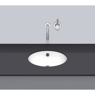 Unterbaubecken Oval UB.0425 379x281 mm, weiss