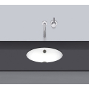 Unterbaubecken Oval UB.0425 379x281 mm, weiss