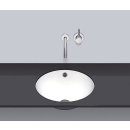 Unterbaubecken Oval UB.0525 481x383 mm, weiss