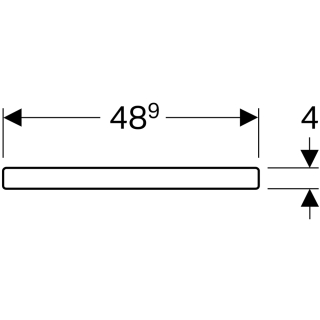 572120 WC-Sitz mit Deckel Geberit RENOVA PLAN, weiss, Scharniere Metall