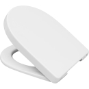 WC-Sitz mit Deckel SAMAR weiss, Scharniere C0102G Edelstahl