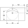 124200 Waschtisch Geberit PRECIOSA 100x55 cm, weiss mit KeraTect,
