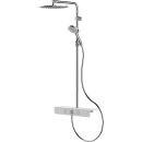 Armaturen-Brausegarnitur-Duschsystem chrom, Thermostat...