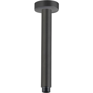 Decken-Brausearm Optima X schwarz matt, rund, D 125 mm