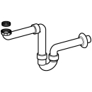 Waschtisch Raumspar-Röhrensifon weiss, 6/4ÜM,...