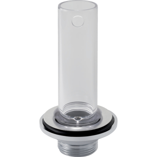 240648001 Standrohrventil Geberit Standrohr transparent, Ventil 5/4 chrom