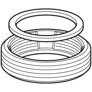 Kunststoff-Reduktion 5/4"/6/4" weiss 242692111
