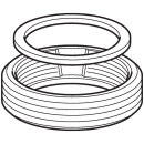 Kunststoff-Reduktion 5/4"/6/4" weiss 242692111