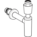 Waschtisch Tassensifon weiss, 5/4ÜM, Abgang D 32 mm