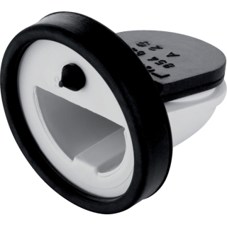 252666111 Rückschlagklappe Geberit mit Dichtung, weiss