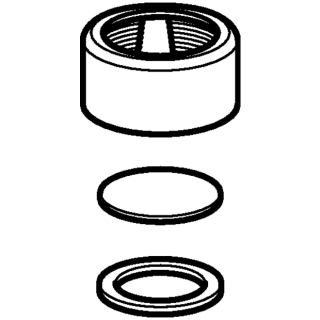 252888112 Kappe Geberit 1, weiss, für Waschmaschinenanschluss