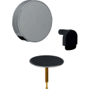 150.481 Sichtteil BW-Ablaufgarnitur split, für d 52,...