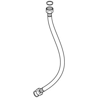 Geberit Wasseranschlussschlauch 150991 zu Exzenter Delta 80cmx3/4
