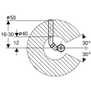 Geberit Fertigablauf 150058 o. Überlauf für...