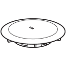 Geberit Ablaufdeckel DWA d90 glanzchrom 150265