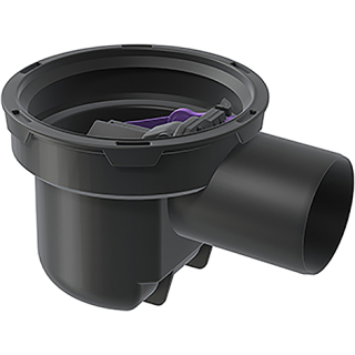 Grundkörper ohne Rückstauklappe für Leichtflüssigkeitssperr, DN 100