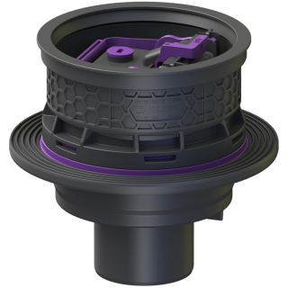 Grundkörper UNIVERSALE PLUS DN 100, senkrecht, mit RSV u. WU-Flansch