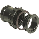 Zulaufstutzen ABS, mit Dichtung und Gewindering