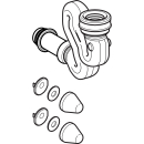 Urinal-Absaugsifon Abgang D 40 mm, waagerecht