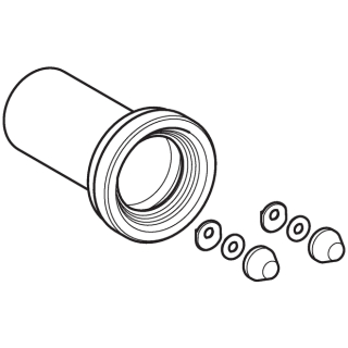 PE Manschette für Wand-WC D 110 mm