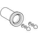 PE Manschette für Wand-WC, D 90 mm