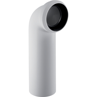 WC-Ablaufbogen 90° PP weiss, D 110 mm