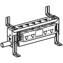 UP Montageelement Dusche KOMBIFIX Abgang PE D 40 mm