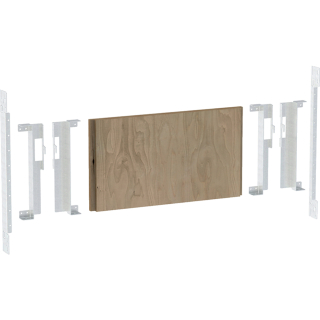 111.056 DUOFIX Montageplatte für WT, Unterschrank, 2Armatur B120/135cm