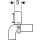 Montagetraverse Geberit DUOFIX für Küchenspüle