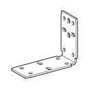 Befestigungswinkel DUOFIX Inneneck 90°, Stahl verzinkt