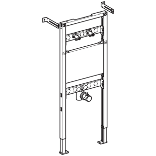 111453001 Montageelement Geberit DUOFIX für Ausgussbecken, Bauhöhe 130 cm