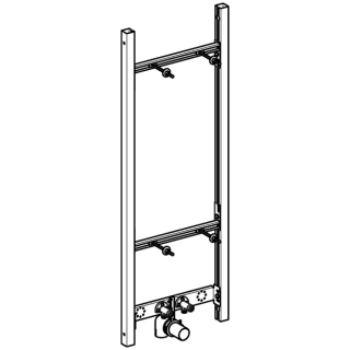 Montagetraverse Geberit DUOFIX für Wandspeicher