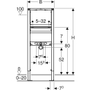 111.279 DUOFIX WT-Element schmal 112-130cm,...