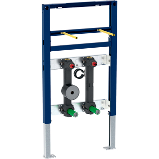 Geberit Duofix Element für Waschtisch, 82-98 cm, Standarmatur, mit einer Wass.