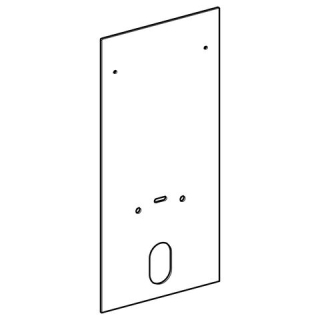 Geberit Monolith Frontverkleidung für Wand- und Stand-Bidet, Glas sand