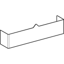 Abdeckung unten 243.445 zu Monolith Stand-WC, grau
