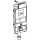 461654001 UP-Montageelement Geberit GIS Typ 114, Standard, für Urinal Laufen