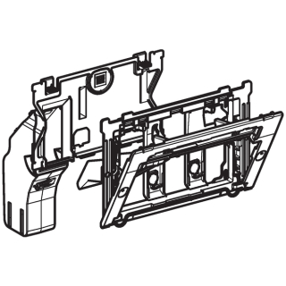 Geberit Einwurfschacht f Spülkastenstein