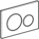 Betätigungsplatte SIGMA20 2-Mengen-Spülung,...