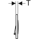 Betätigungsplatte SIGMA20 2-Mengen-Spülung,...