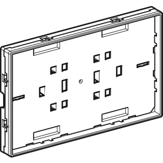 Betätigungsplatte  mit Sichtrahmen Omega60 glanz 243306