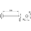 Handtuchhalter PLAN Ausladung 340 mm