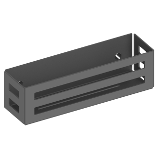 Duschkorb schwarzgrau, abnehmbar