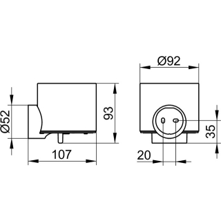 Flüssigseifenspender REVA Kritsall-Glas matt, schwarz